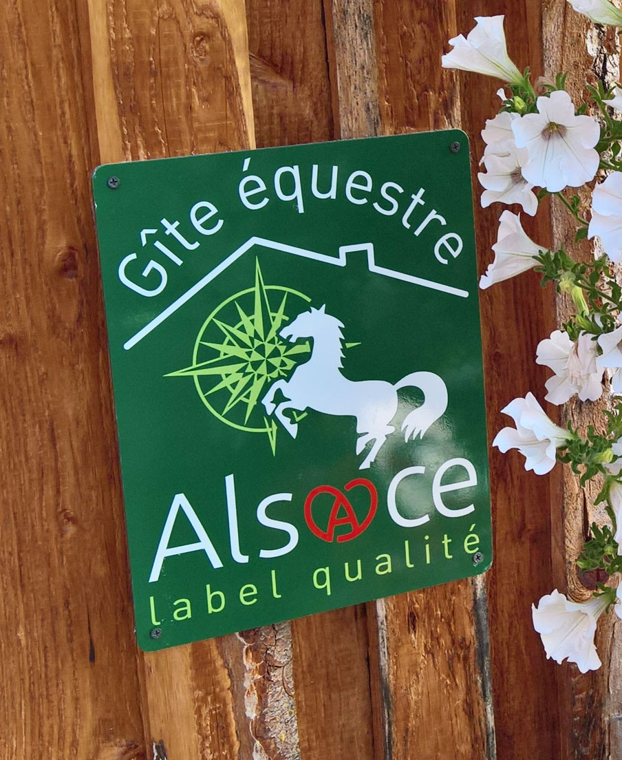 Label qualité Gite équestre d'Alsace